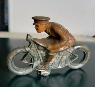 Barclay Lead Soldier On Motorcycle