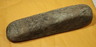 Early Native American Tapered Pestle Grinding Stone Tool Chautauqua Ny Artifact