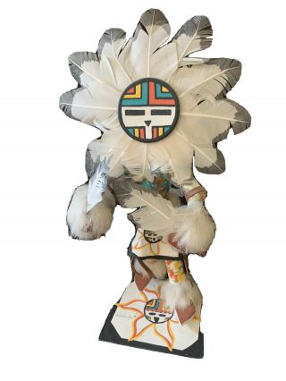 Tawa The Sun God Hopi Kachina Doll By Cindy Kachada Signed -