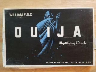 Vintage Ouija Board - William Fuld Spirit Board - Halloween Horror