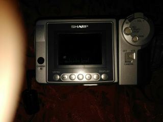 Vintage Sharp Vl - A111 Viewcam 8mm Camcorder Player Video Camera Video