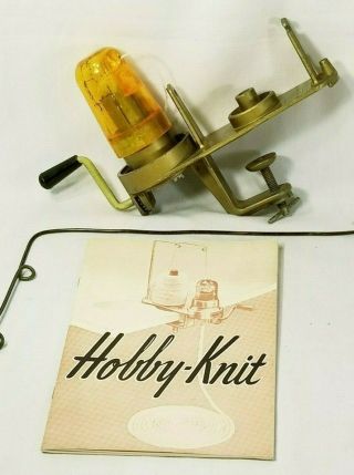 Vintage Montello Hobby Knit Knitting Machine 2