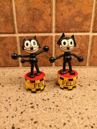 Ftcp Felix The Cat Push Puppet With Paint Well - 1 Pack