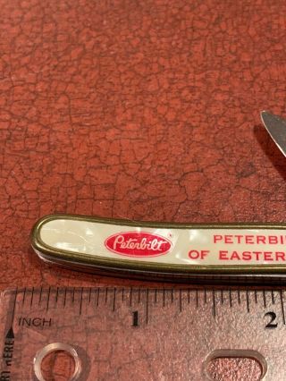 Vtg.  Peterbilt Of Eastern Virginia Colonial Prov.  USA Double Blade Pocket Knife 2