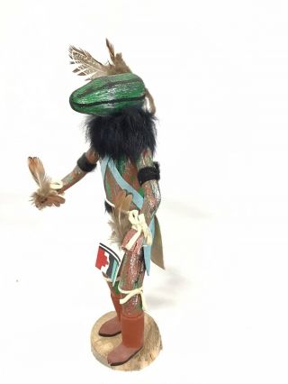 Vintage Hopi Kachina Doll Squash Signed L.  B.  10 Inches