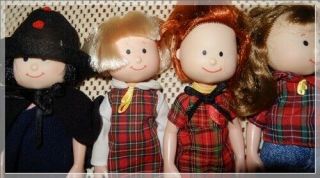 Vintage Eden Toys Madeline Dolls 1998 1999