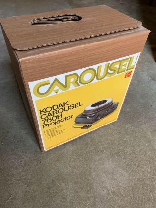 Vintage Kodak Auto - Focus 760h Carousel Slide Projector