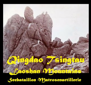 China 青島市 Qingdao Tsingtau Laoshan Seebataillon Rock Formations ≈ 1906/07
