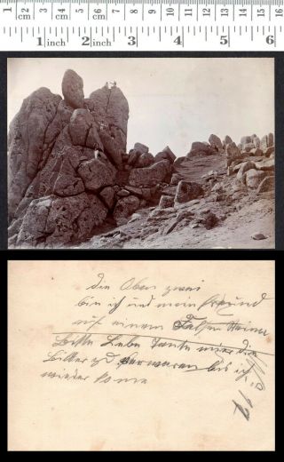 China 青島市 Qingdao Tsingtau Laoshan Seebataillon Rock Formations ≈ 1906/07 2