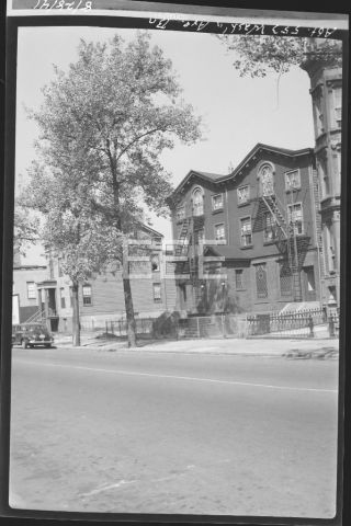 1941 553 Washington Av Brooklyn York City Nyc Old Sperr Photo Negative T23