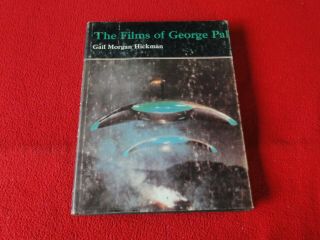 Vintage Hard Cover Book W Dust Cover The Films Of George Pal 1977 Hh