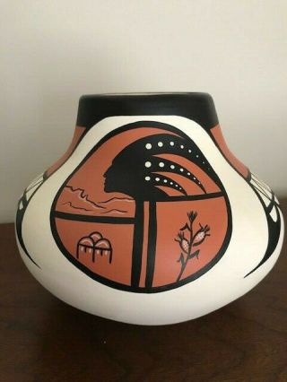 Vintage Navajo Indian Pottery,  Authentic Native American Arts And Crafts