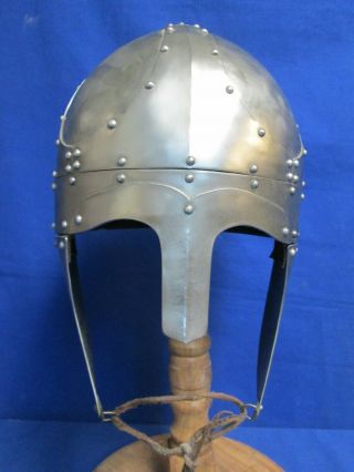 (g) Medieval Norman Nasal Viking Helmet Roman Knight Armour Helmet