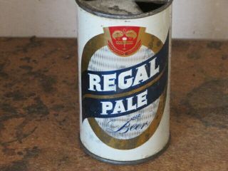 Regal Pale.  Beer.  Real Beaut Inside.  Flat Top