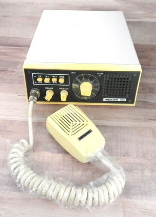 Vintage President 120 Vhf Marine Radiophone Cb Radio