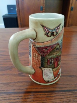 Numbered Miller Beer Stein First Birth Of A Nation Paul Revere 1775