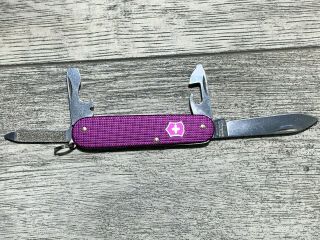 Victorinox Limited Edition Orchid Alox Cadet 2016 Swiss Army Knife