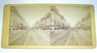 Vintage Boehl & Koenig St.  Louis Street Scene Stereoview