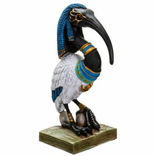 8 Inch Ancient Egyptian Thoth Statue Sculpture Egypt Home Decor Ibis