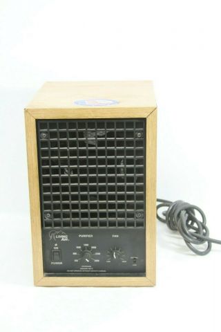 Alpine Living Air Purifier Xl Vintage.  Fan Runs.  Not Sure How To Fully Test.