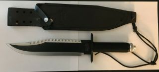 United Cutlery Rambo First Blood Part Ii Survival Knife W/ Sheath,  Compass,  Acc