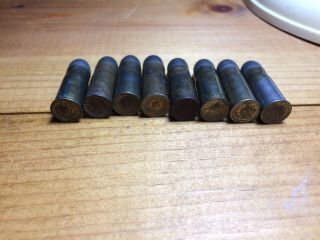 8 Mattel Fanner 50 and Winchester Rifle Toy Bullets 2