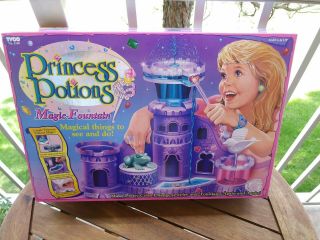 1996 Tyco Princess Potions Magic Fountain - Item 3310 Old Stock
