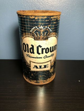 Old Crown Flat Top Beer Can