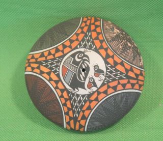 American West Vintage Southwest Pottery Seed Jar Diane Lewis Acoma Dated