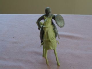 Marx Orig.  60mm Robin Hood Knight With Horse,  No Lance.  Very Good