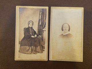 Id’d Researched Civil War Era Cdvs – Family Of Holland Patent,  York