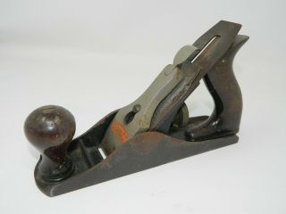 Vintage Stanley Bailey No 3 Plane Type 15 1931 - 32 Woodworker Tool Made In Usa