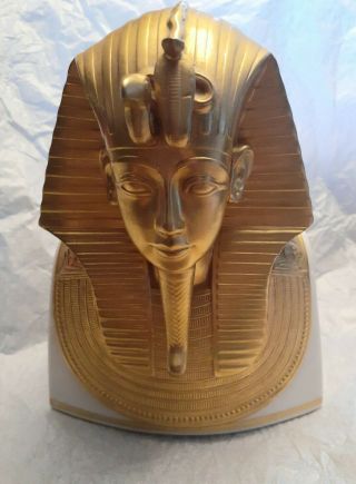 Lenox Mma 1978 The Gold Mask Of Tutankhamun Le Bust / Figurine / Collector