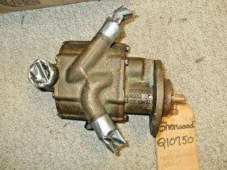 Sherwood Dual Raw Water Pump,  Q10750,  For Flagship Small Block Chevy,  Vintage