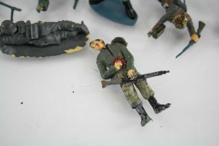 Vintage Marx Germans And Others Guns Of Navarone Partially Painted 26 Figures