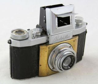 Praktiflex Vintage 35mm Slr Camera,  Lens Victar Anastigmat 1: 2,  9 F= 5cm