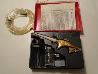 Vintage Binks Wren “c” Airbrush Kit With Box And Instructions Usa