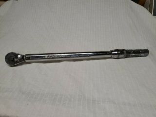Vintage Craftsman 1/2 " Torque Wrench 44441 150 Ft Pounds Simpson Sears Limited