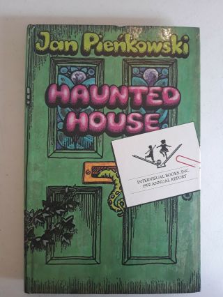 Haunted House Vintage Pop - Up Book Special 1992 Annual Report