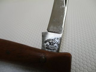 Vintage Hugo Koller No.  156 Hawkbill Folding Knife - Solingen Germany