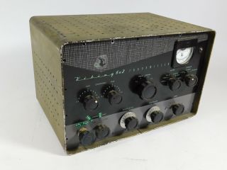 Johnson Viking 6n2 Vintage Ham Radio Tube Transmitter (or Restoration)
