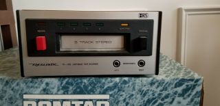 Vintage Realistic Tr - 700 8 - Track Stereo Tape Deck Model 14 - 930