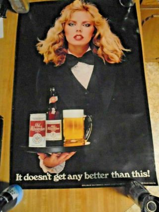 Vintage Old Milwaukee Beer Poster 1981