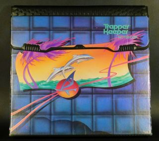 Vintage Mead Trapper Keeper Notebook With Dolphins And Ocean