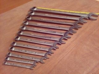 Vintage Usa - Made Craftsman Vv Series 12pc Sae Combination Wrench Set,  1/4 " To 1 "
