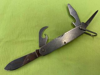 Vintage 1969 Camillus U.  S.  Army Military 4 Blade Pocket Knife