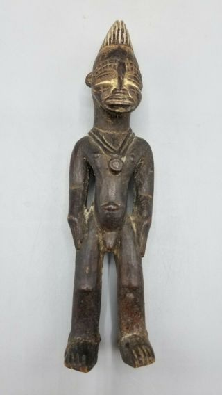 Yoruba Male Ibeji Figure Nigeria African Tribal Art
