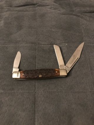 Vintage Schrade Wostenholm I - Xl Three Blade Pocket Knife