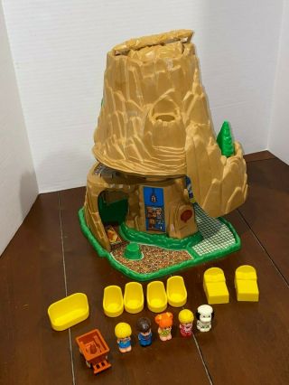 1976 Kenner Rare Vintage Tree Tots Family Mountain Tots Hideaway (mine)
