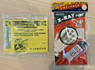 Vintage X - Ray Tube & Vision Tester Novelty Magic Trick Gag Toy